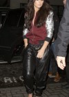 Cheryl Cole - In Leather pants at the Rose Club in London